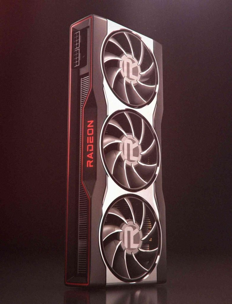 Radeon RX 6000 Graphics Card Render Image