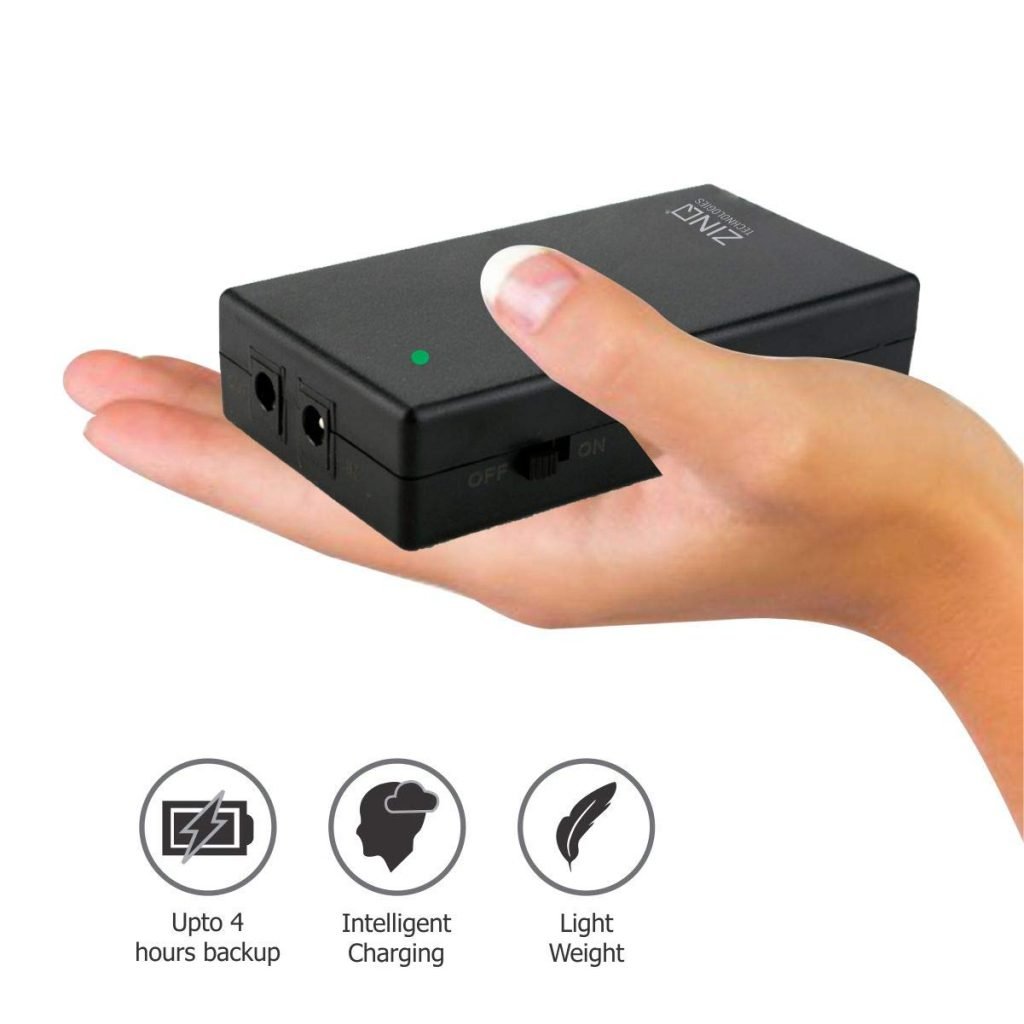 Zinq Technology router UPS
