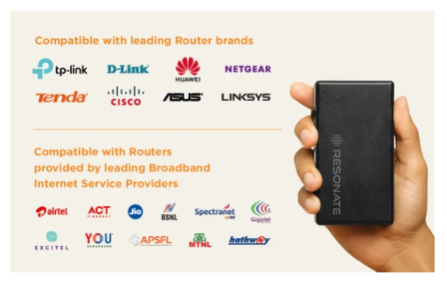 resonate router UPS compatible brands