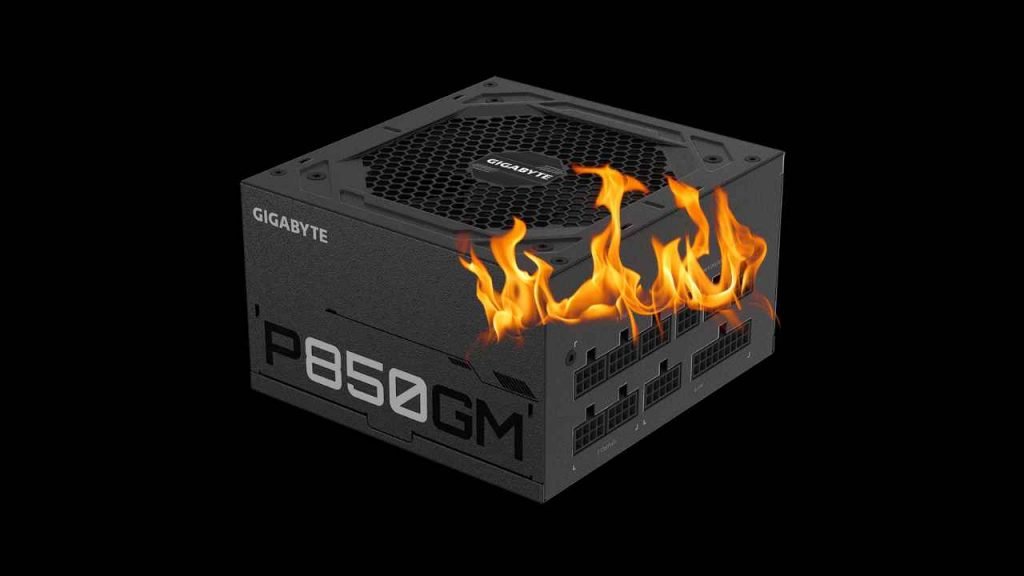 Gigabyte PSU Explodes