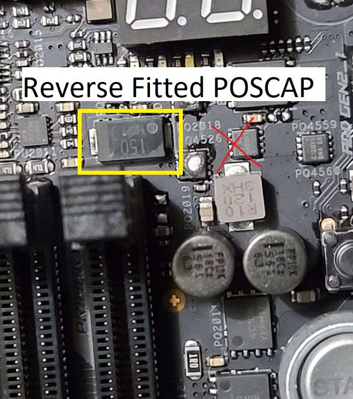 Asus Z690 Hero motherboard defect due to shortage