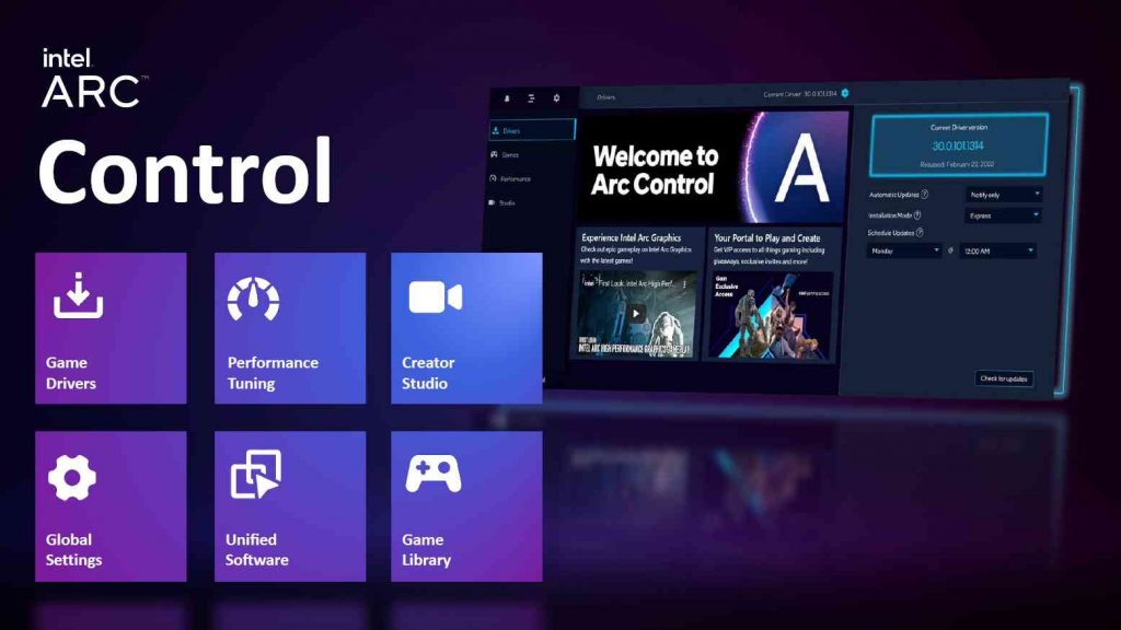 Intel Arc Control